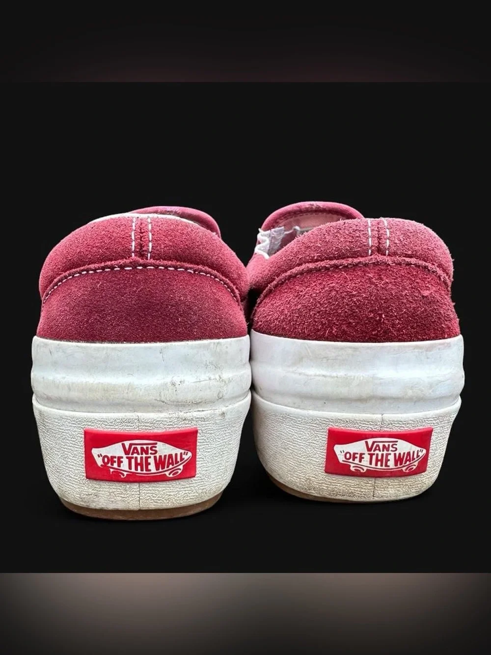 Vans burgundy maroon